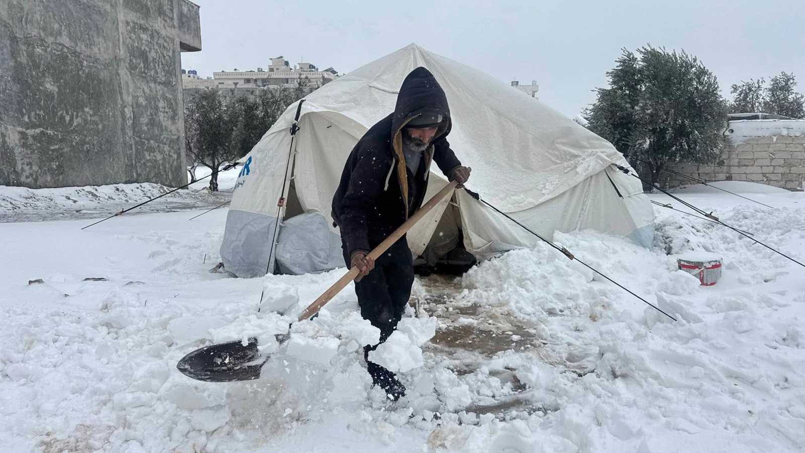 بعد موجة جفاف.. أمطار وثلوج تُعيد الحياة للأنهار في سوريا (فيديو)