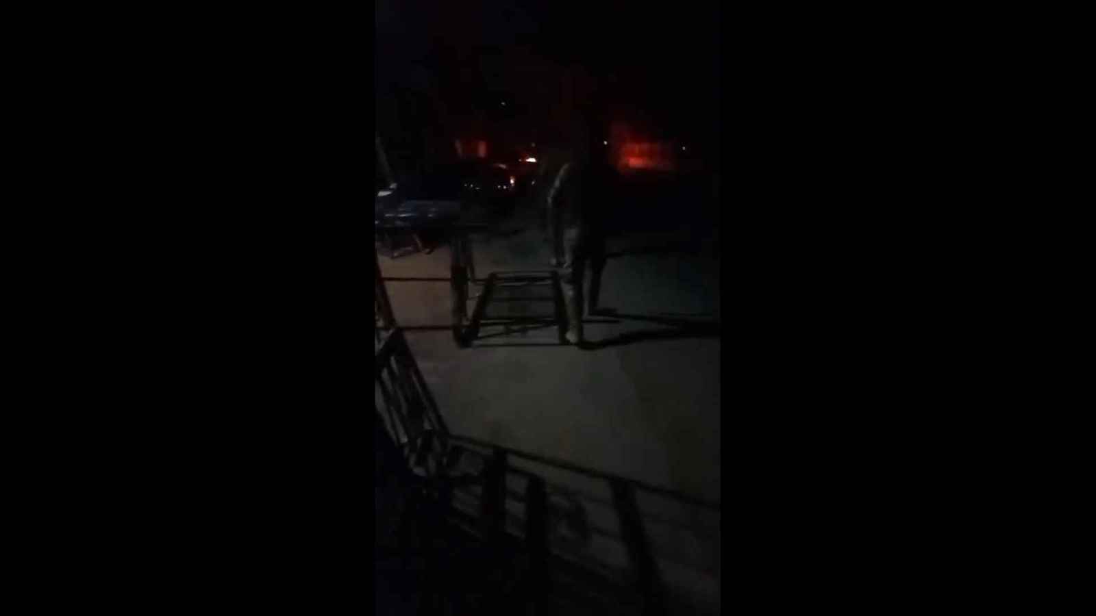 اشتباكات عنيفة في أشرفية صحنايا بسوريا (فيديو)