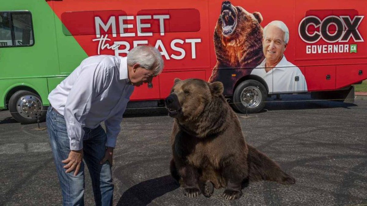 دب يقود حملة مرشح لمنصب حاكم ولاية كاليفورنيا
