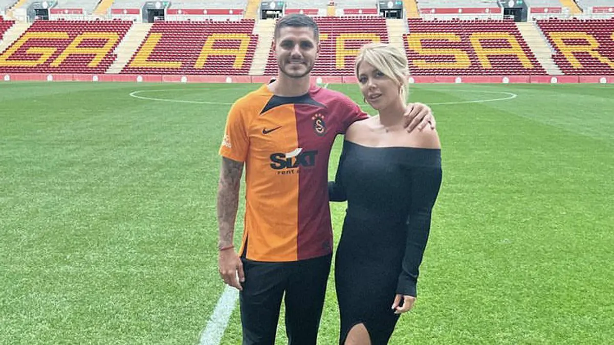 الأزمات تشتعل.. إيكاردي يرفض حصول واندا نارا على عمولتها من انتقاله لغلطة سراي 