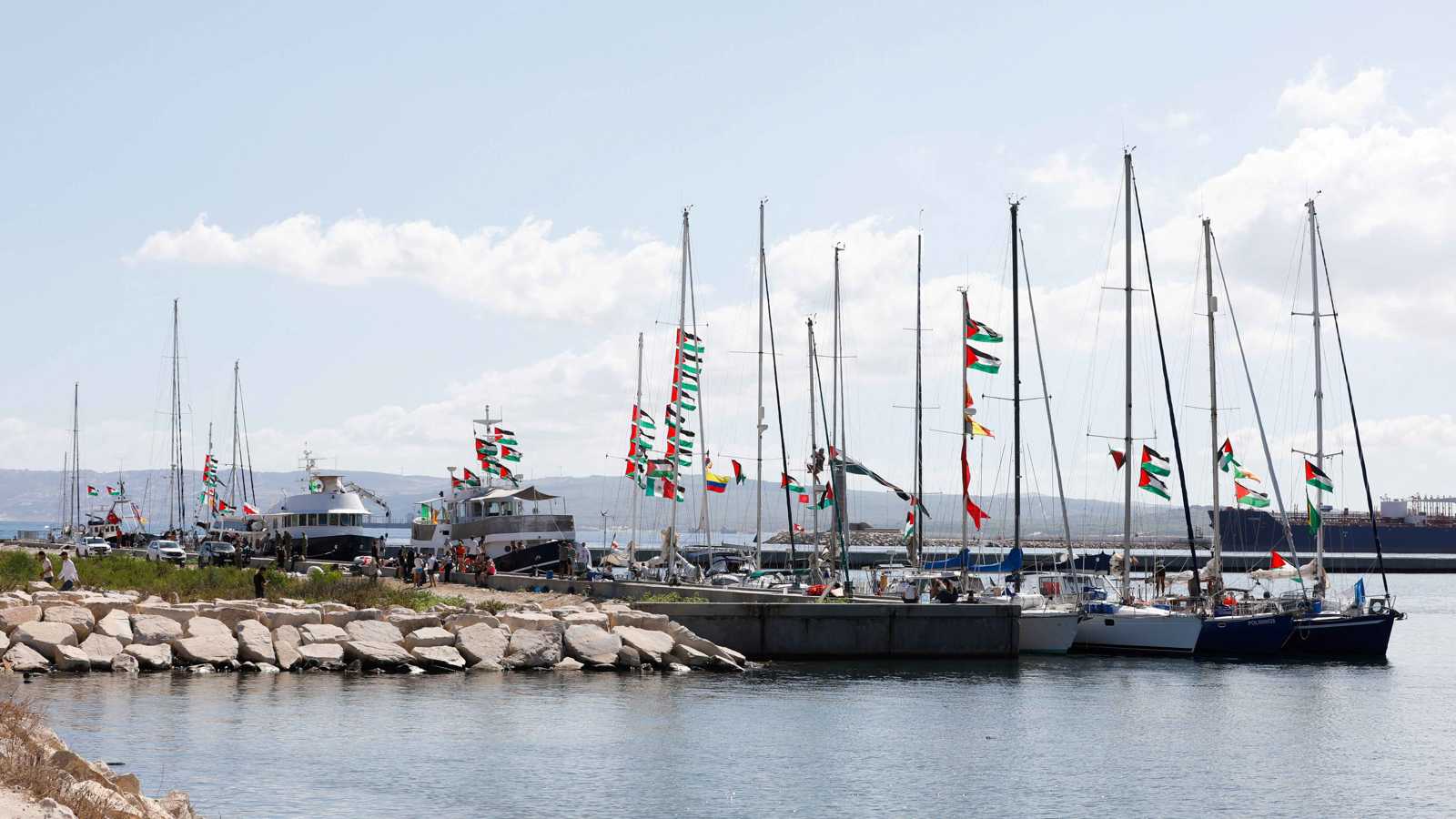 مصدر أمني تونسي لـ"إرم نيوز": لا صحة لعرقلة انطلاق "أسطول الصمود"