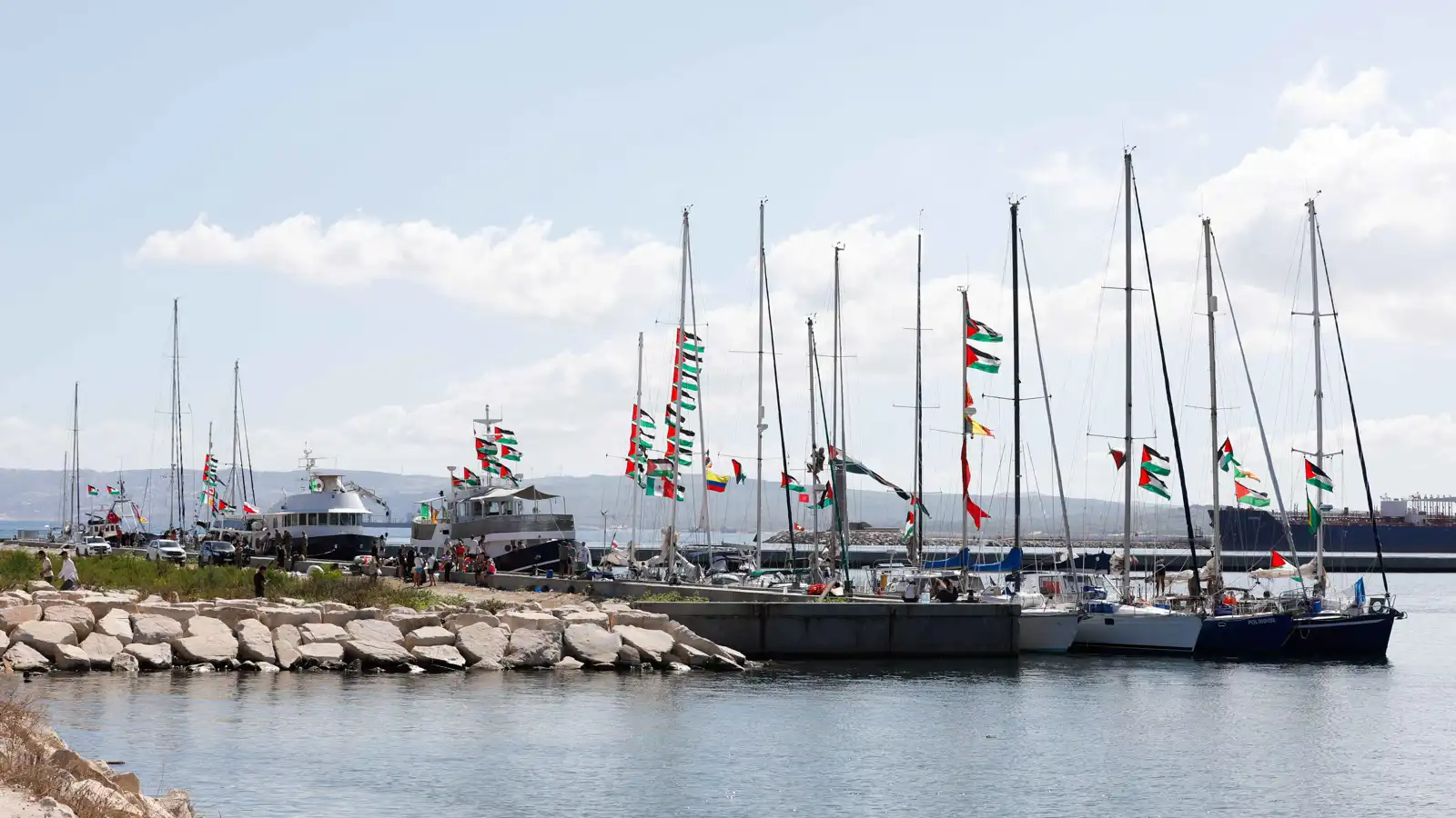 مصدر أمني تونسي لـ"إرم نيوز": لا صحة لعرقلة انطلاق "أسطول الصمود"