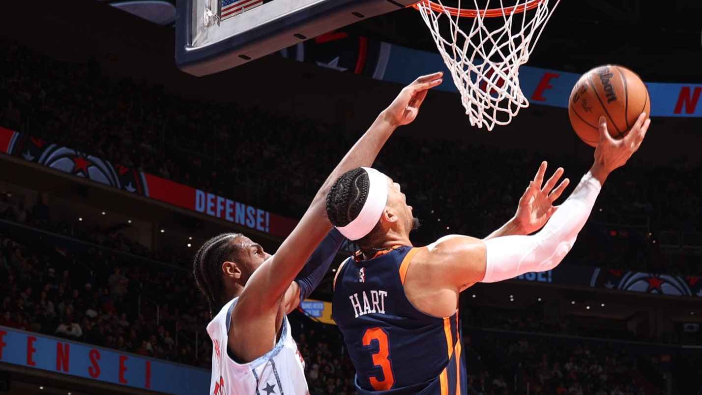 نيويورك نيكس يواصل سلسلة انتصاراته بالفوز على واشنطن في الدوري الأمريكي للسلة