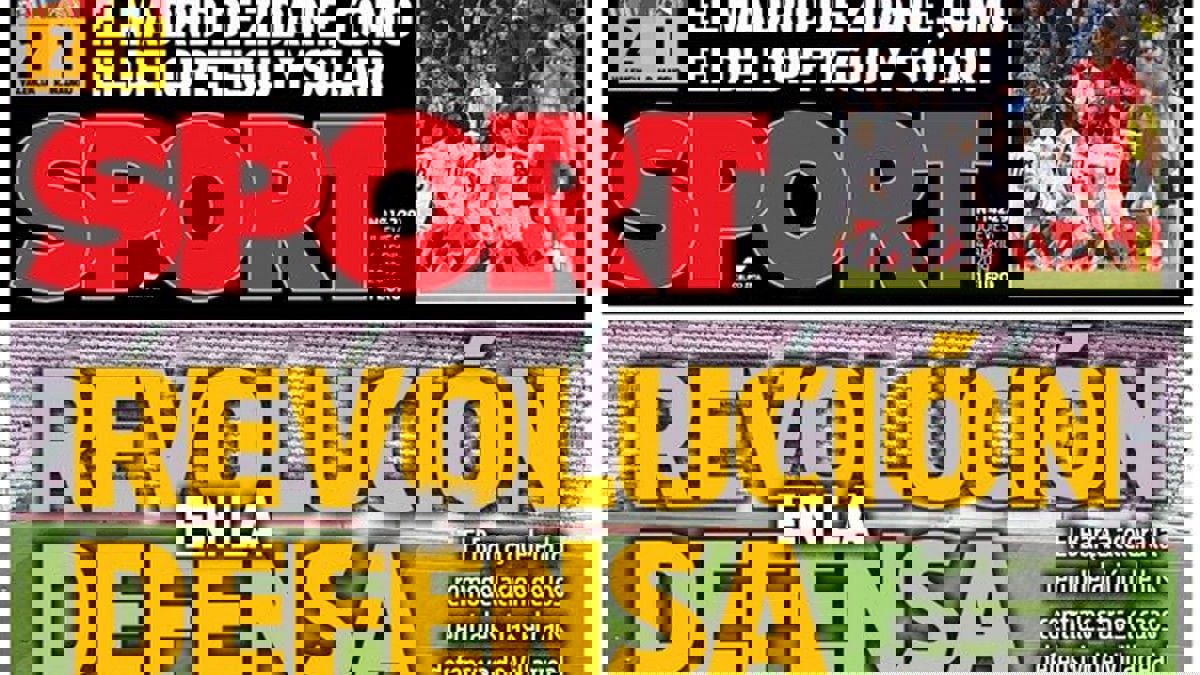 عناوين الصحف الرياضية العالمية: ضربة قاضية لزيدان.. وثورة في برشلونة  (صور)