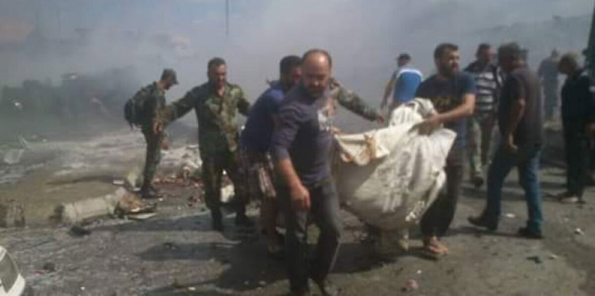 بالفيديو.. المشاهد الأوّليّة لتفجيرات جبلة وطرطوس على الساحل السوري