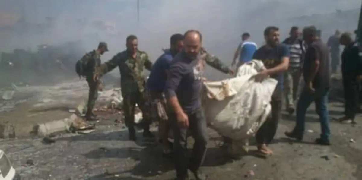 بالفيديو.. المشاهد الأوّليّة لتفجيرات جبلة وطرطوس على الساحل السوري