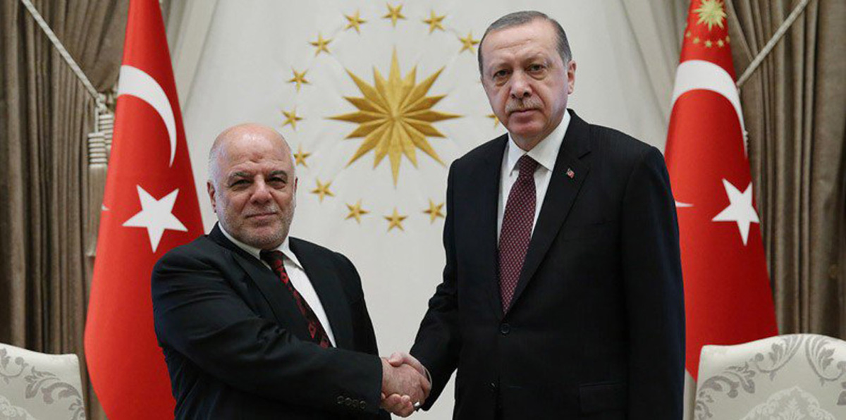 العبادي يلتقي أردوغان في أنقرة‎ بعد دفء علاقات البلدين