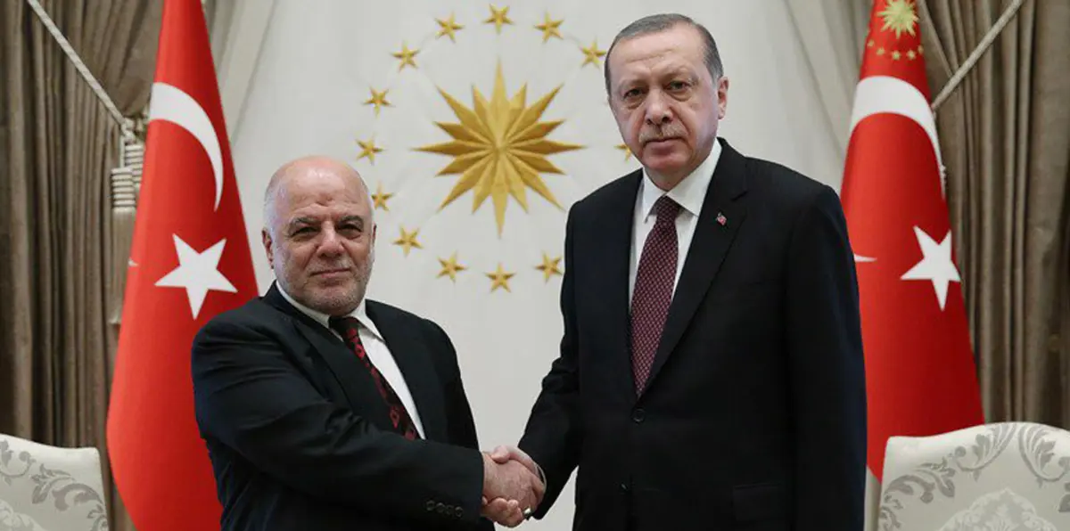 العبادي يلتقي أردوغان في أنقرة‎ بعد دفء علاقات البلدين