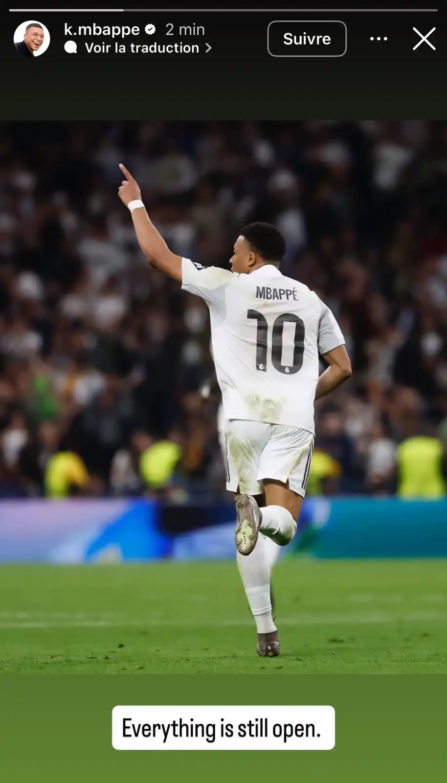 رسالة مبابي