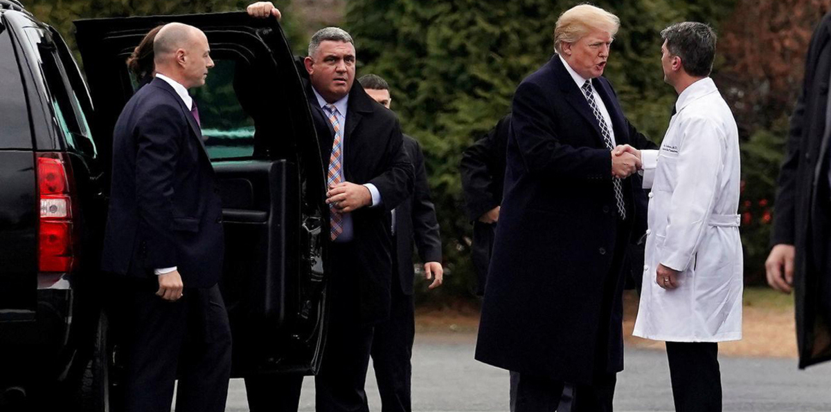 طبيب البيت الأبيض: ترامب في حالة صحية ممتازة