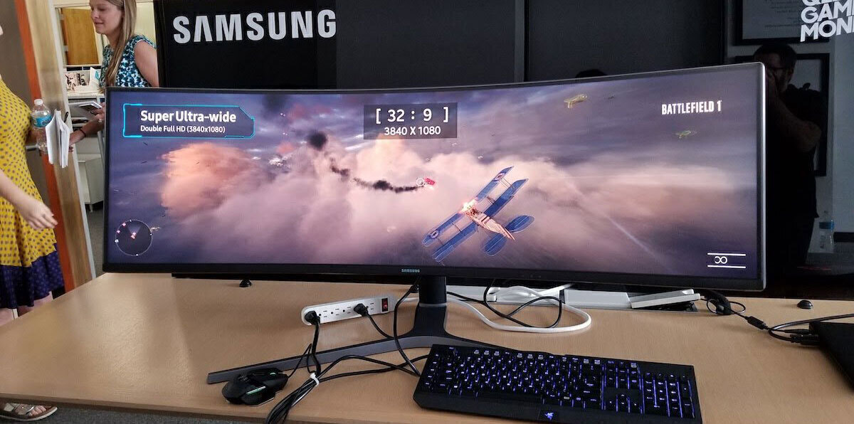 سامسونغ تستعد لإطلاق أكبر شاشة حاسوب في التاريخ