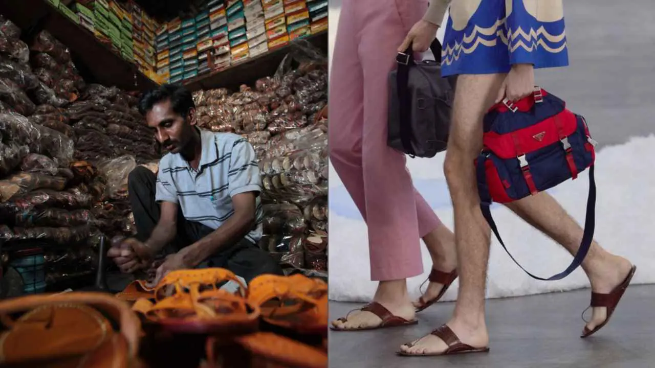 "صندل برادا".. فضيحة تفجّر إقبالاً هائلاً على نعل تقليدي‎ (فيديو)