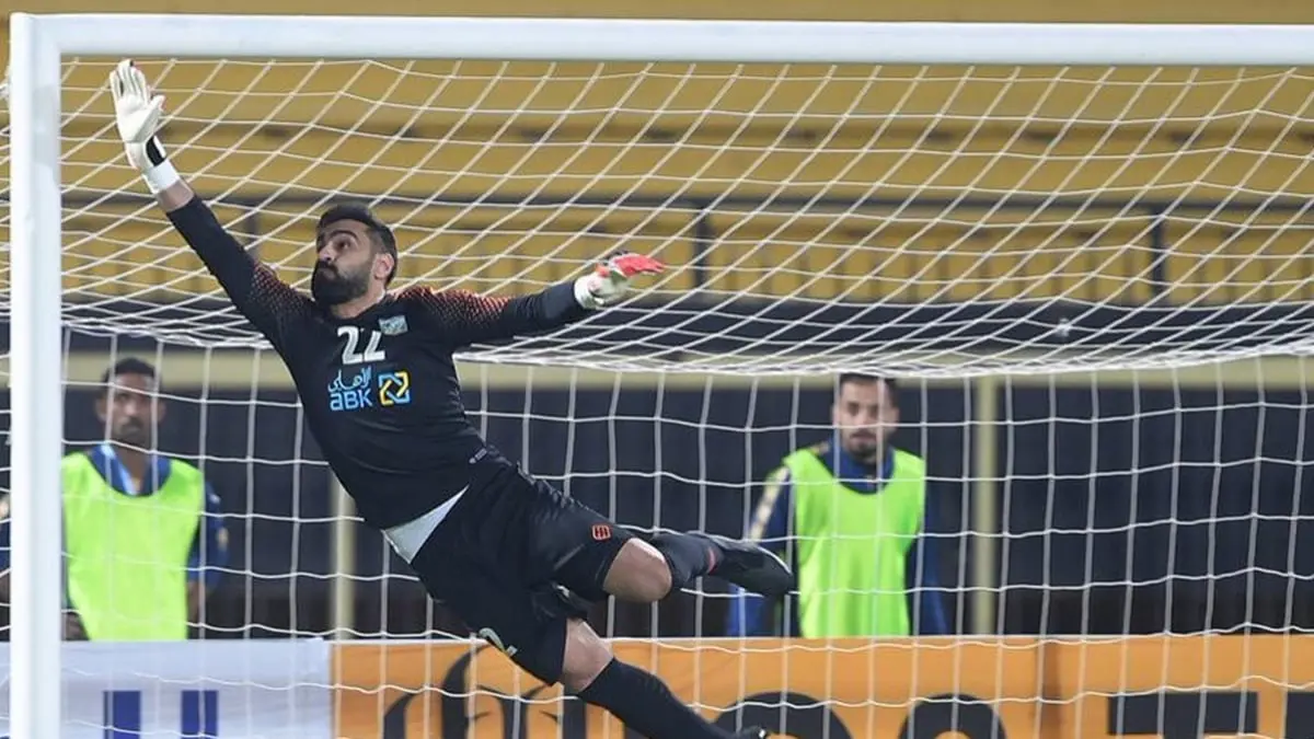 حارس العربي الكويتي يعتذر للشعب العُماني ولاعبي السيب "باستثناء المحترفين"