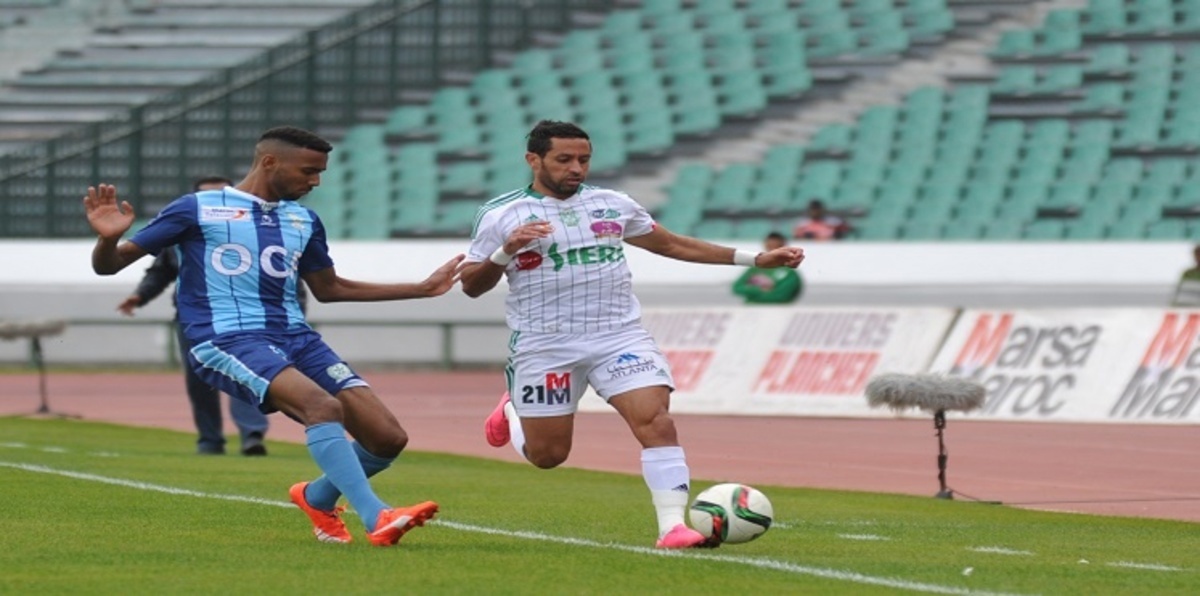 طنجة والرجاء يسعيان لتضييق الخناق على الوداد بالدوري المغربي