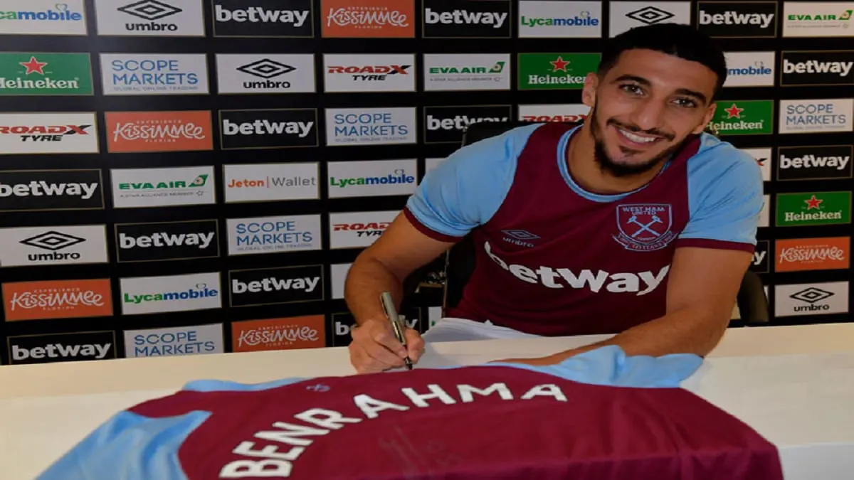 وست هام يعلن رسميا انضمام الجزائري سعيد بن رحمة (شاهد)