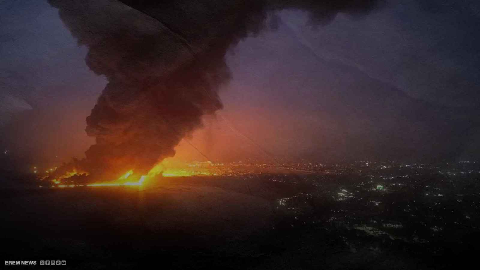 بـ50 صاروخاً و 20 مقاتلة..  إسرائيل تشن غارات على مواقع الحوثي (فيديو إرم)