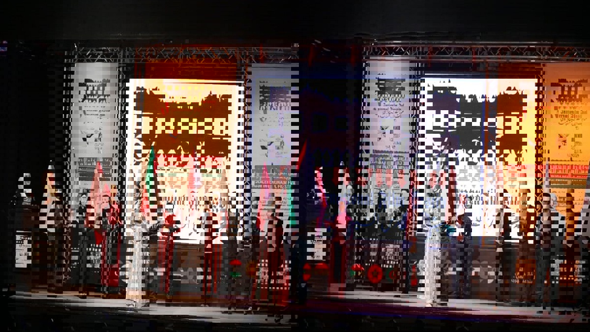 افتتاح الدورة الثالثة لمهرجان القدس السينمائي الدولي بغزة