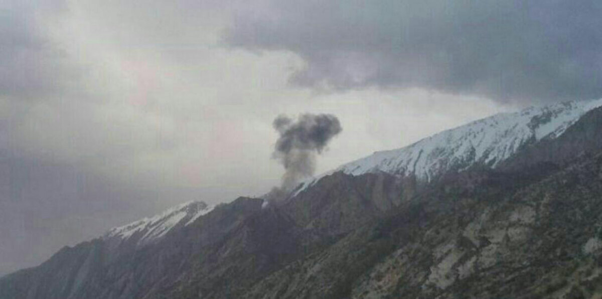 إيران تعلن العثور على الصندوق الأسود للطائرة التركية المنكوبة (صور)