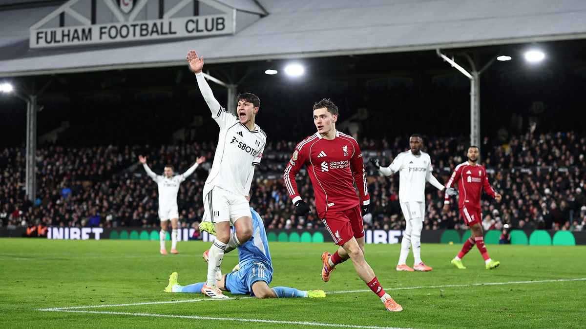 ليفربول يصدم جماهيره ويتعادل في الثواني الأخيرة أمام فولهام