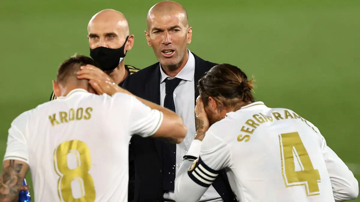 زيدان قبل مباراة ريال مدريد وأتلتيك بيلباو: هازارد يعاني من بعض الآلام‎