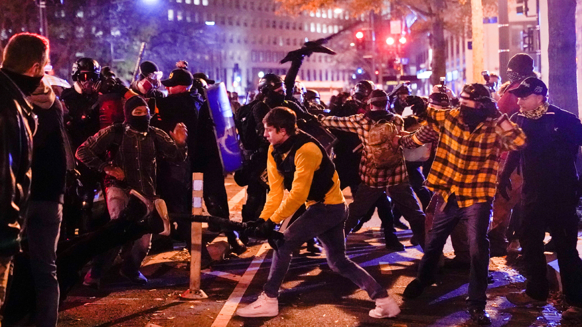 أنصار ترامب يتظاهرون مجددا في واشنطن دعما له (فيديو صور)