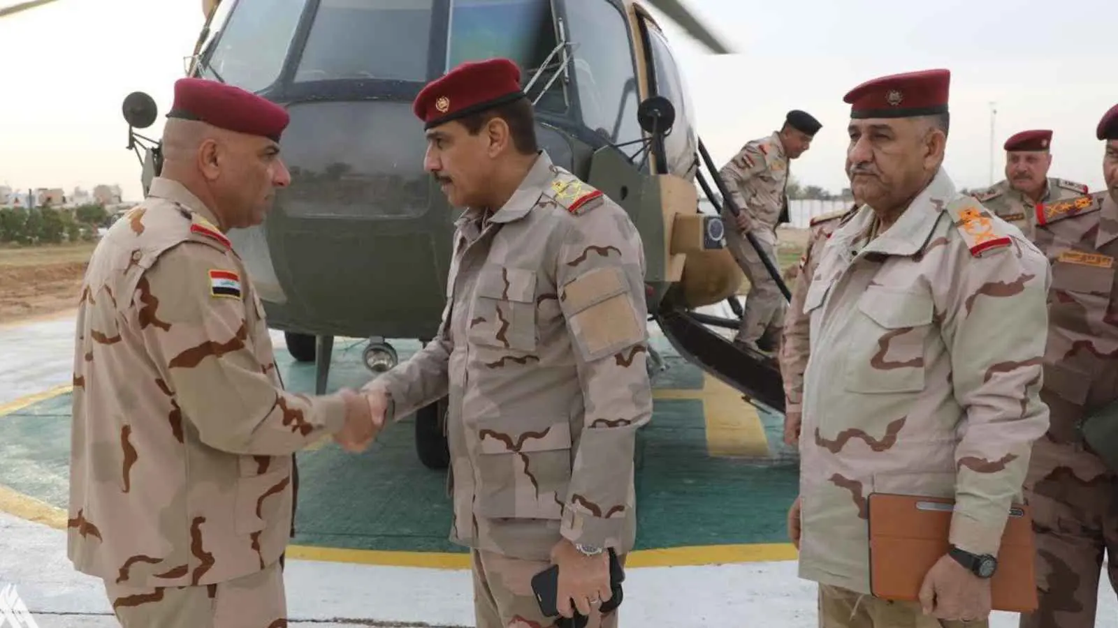 العراق.. تعزيزات أمنية كبيرة في محيط منفذ القائم الحدودي مع سوريا