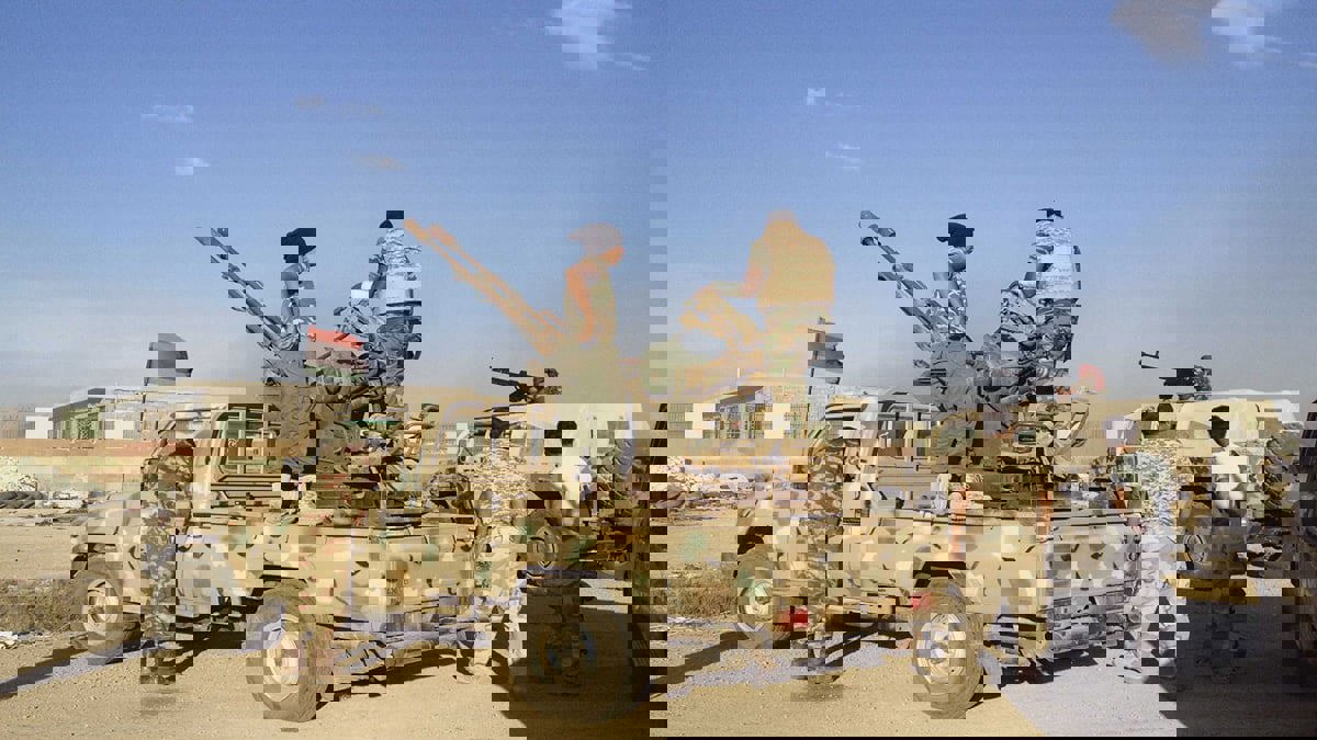 هروب 25 عسكريا في الجيش الليبي من "سجن مليشيا" في مدينة غريان غرب ليبيا