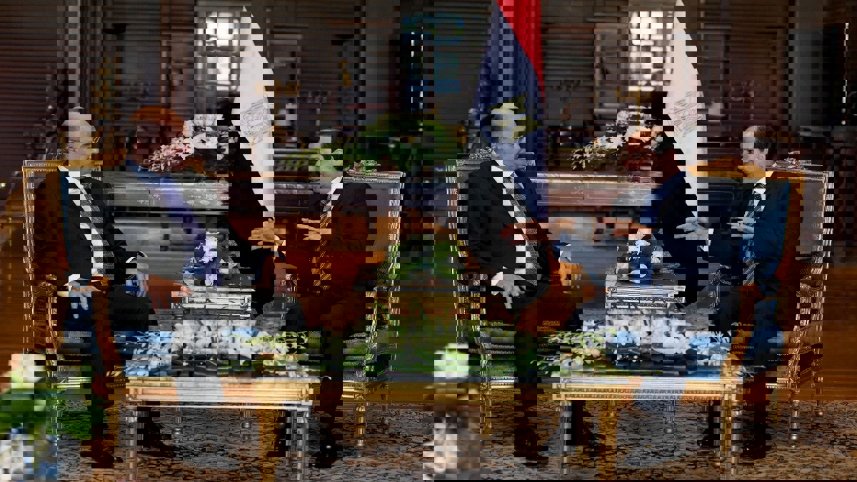 برهم صالح يدعو شركات مصرية للمساهمة في إعادة إعمار العراق