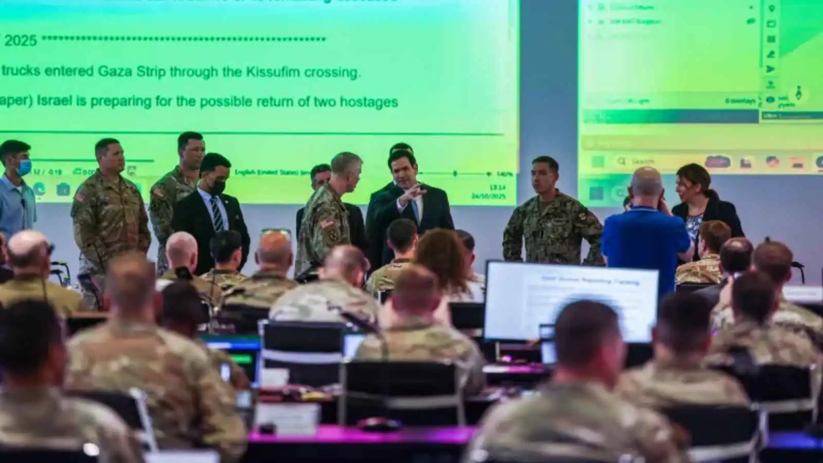 إسرائيل تشتبه بتورط مركز القيادة الأمريكية بعمليات تهريب إلى غزة