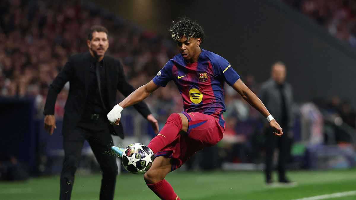 مجرد محطة في الطريق.. رسالة مؤثرة من لامين يامال بعد الخروج من دوري أبطال أوروبا 