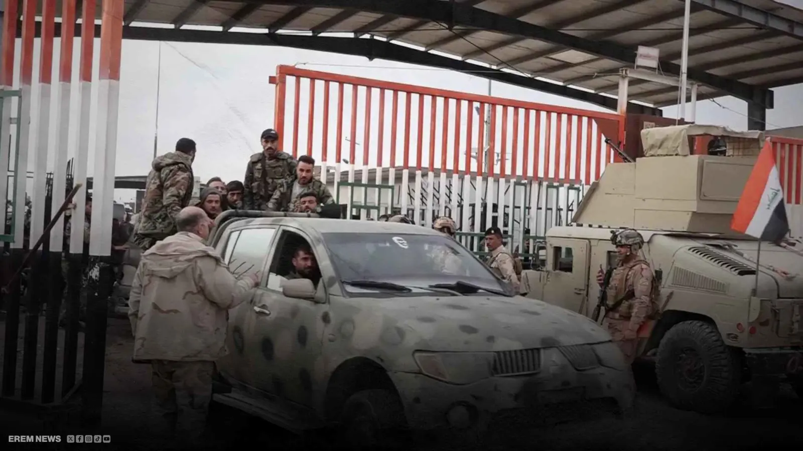 دخول عناصر من الجيش السوري السابق إلى العراق