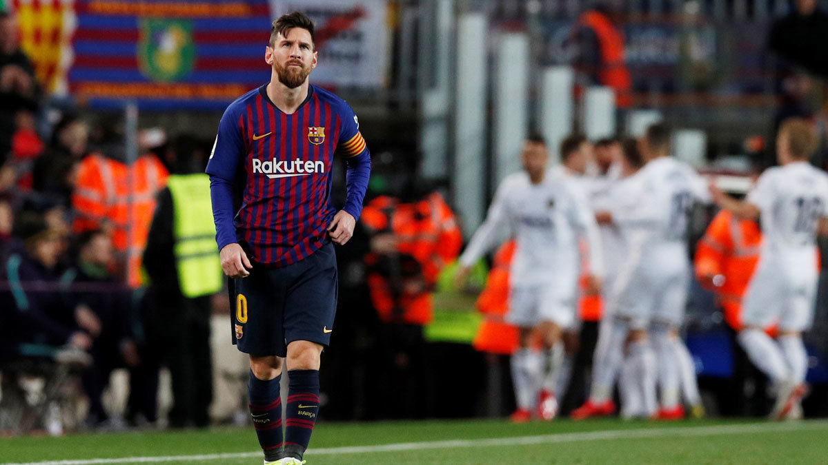 آخر تطورات إصابة ميسي‎ قبل مباراة برشلونة وريال مدريد في الكلاسيكو