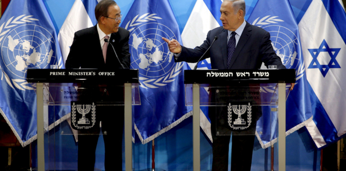 بان كي مون يهاجم نتنياهو وإسرائيل تندد بموقفه