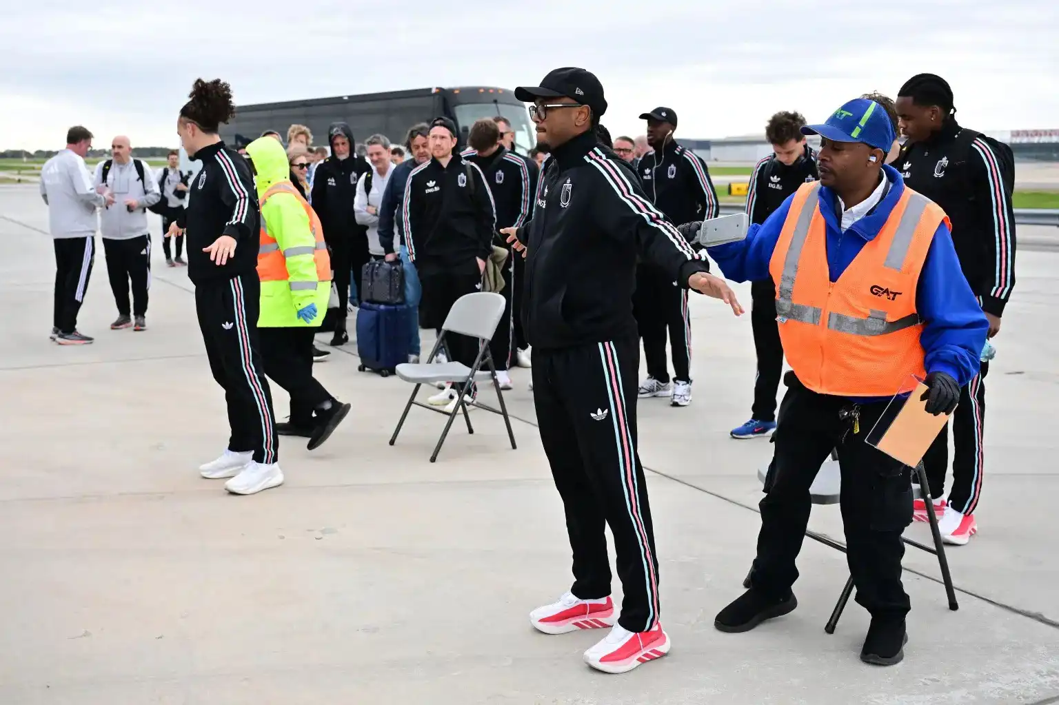 تفتيش نجوم منتخب بلجيكا