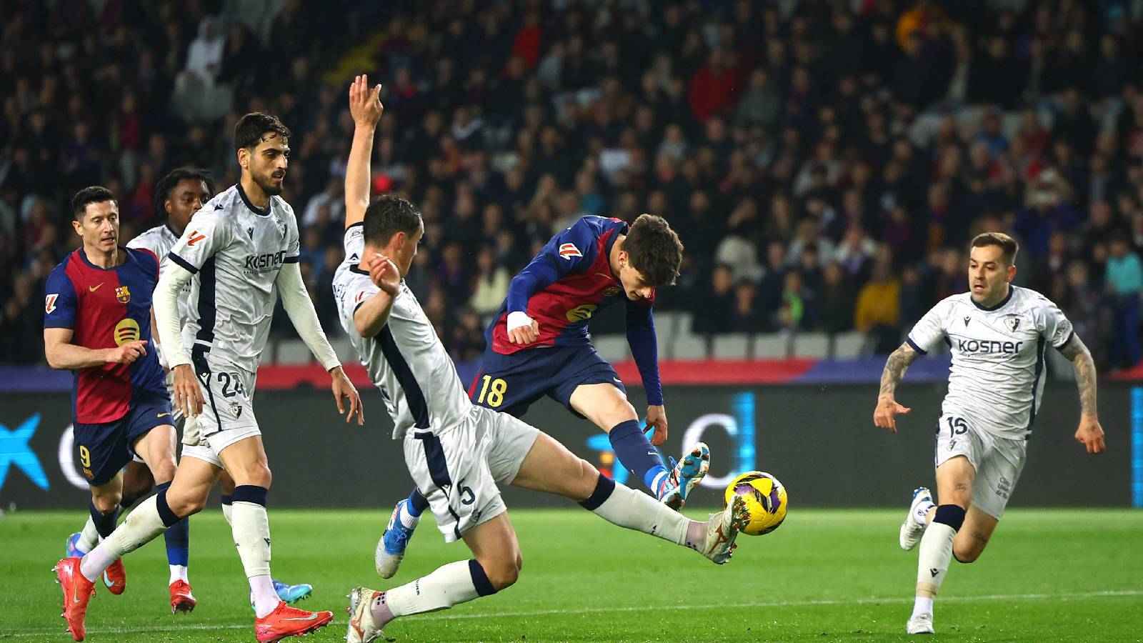 رد ناري من برشلونة على شكوى سحب نقاط مباراة أوساسونا (صورة)