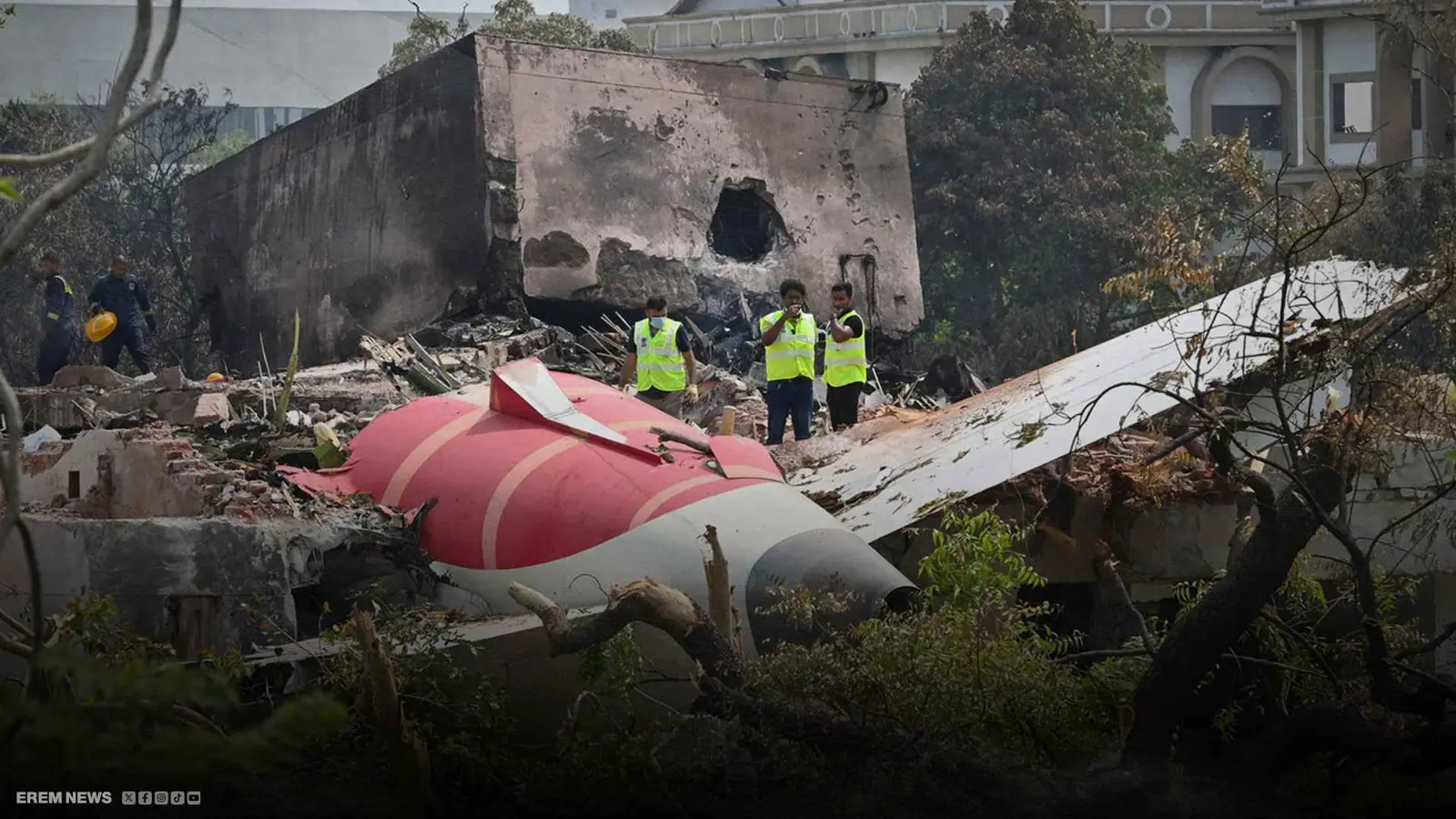 الطائرة الهندية المنكوبة