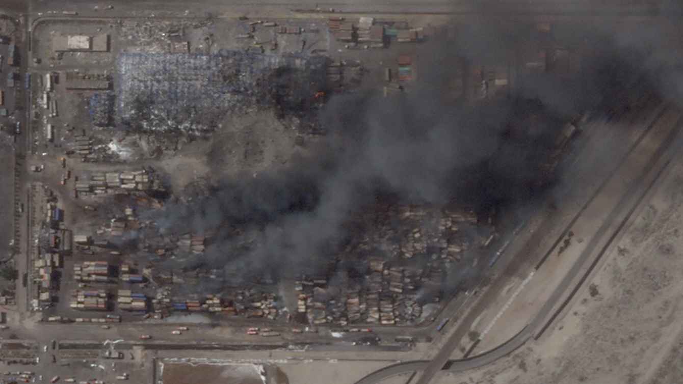 اعتقالات في إيران على خلفية انفجار ميناء رجائي