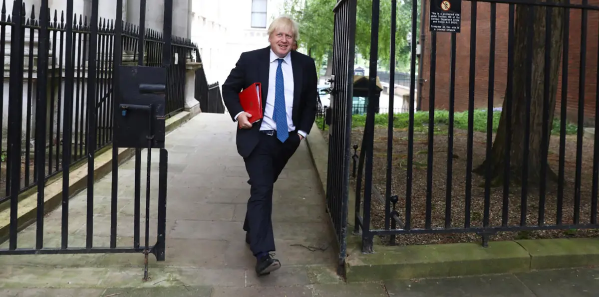 استقالة وزير الخارجية البريطاني بوريس جونسون