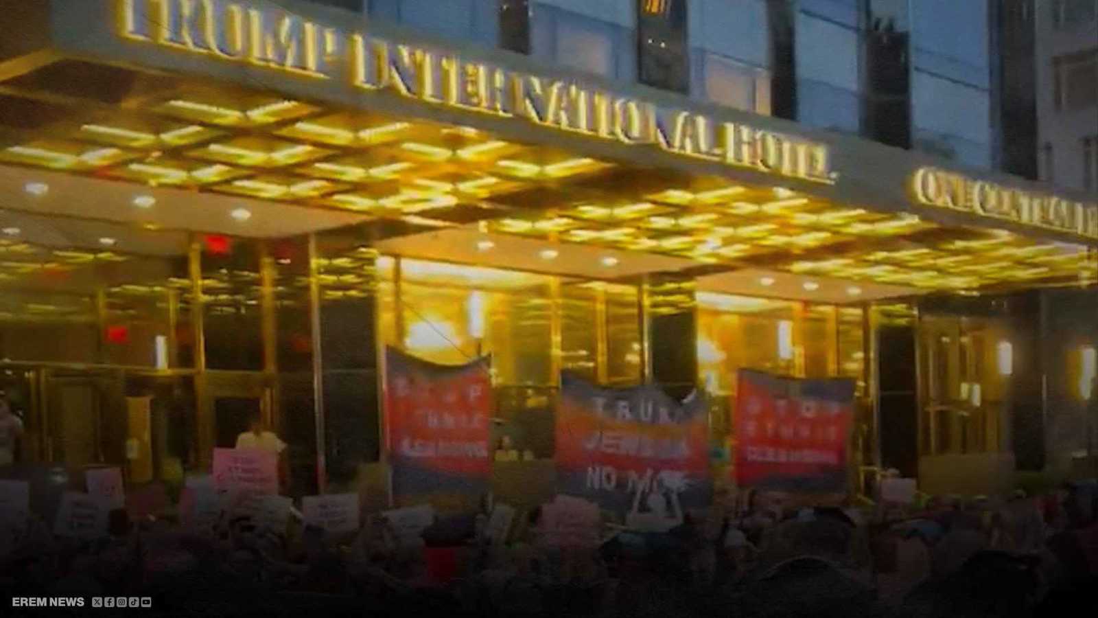 يهود يتظاهرون دعماً لغزة في أمريكا