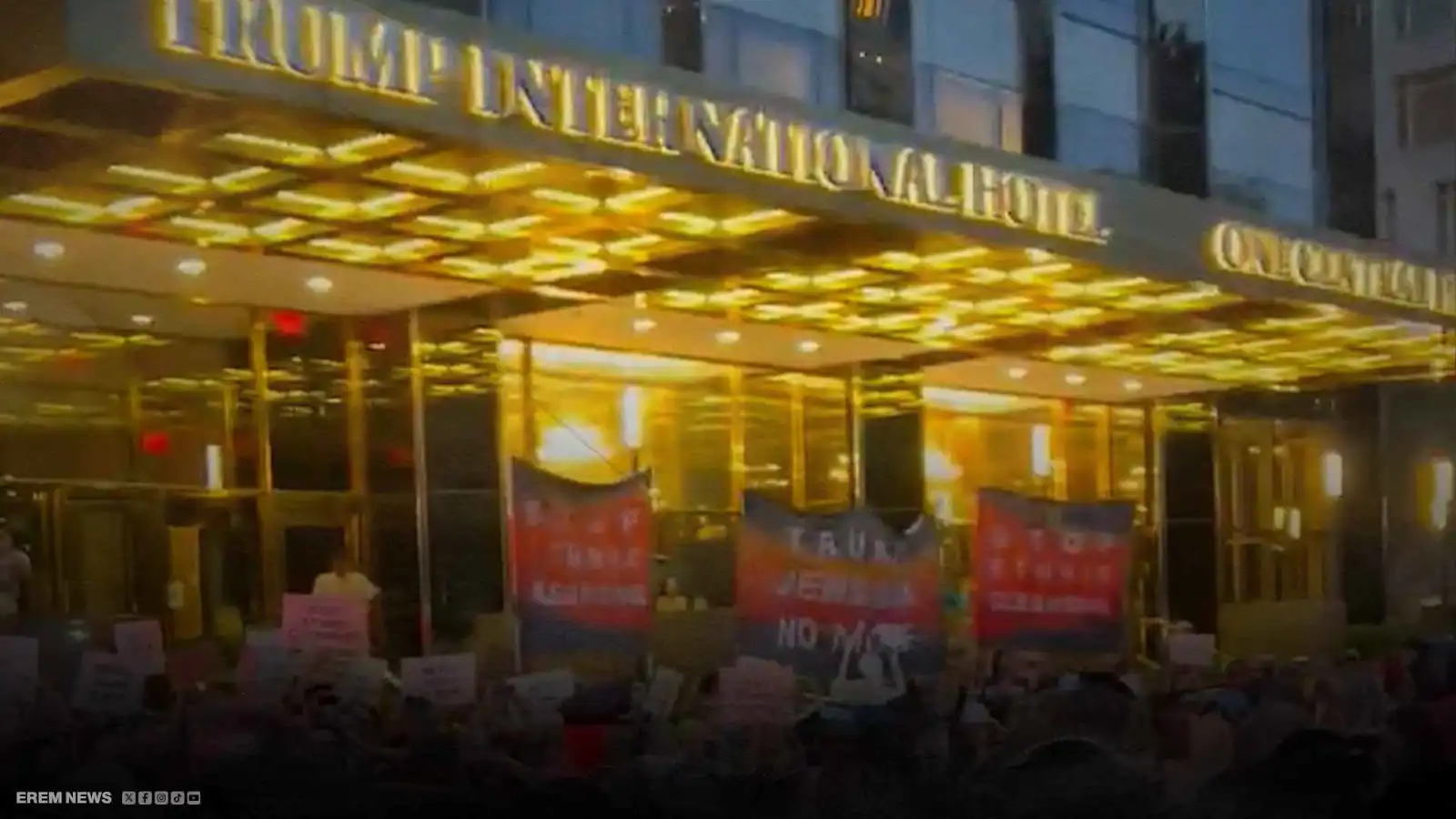 يهود يتظاهرون دعماً لغزة في أمريكا