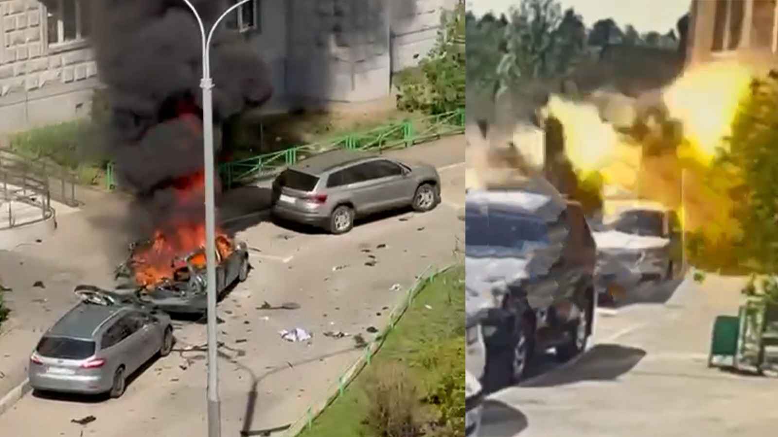 مقتل جنرال روسي بارز بانفجار سيارة في موسكو (فيديو)