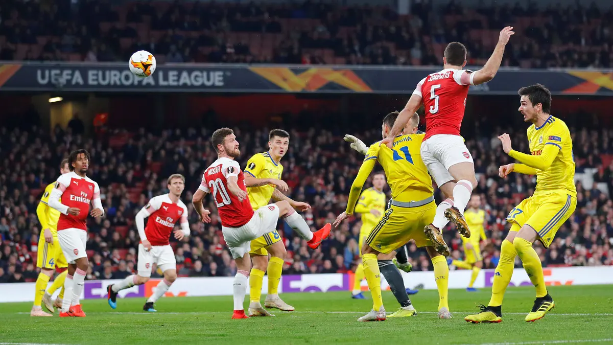 آرسنال ونابولي وفالنسيا يتأهلون لدور الـ 16 ببطولة الدوري الأوروبي (فيديو)