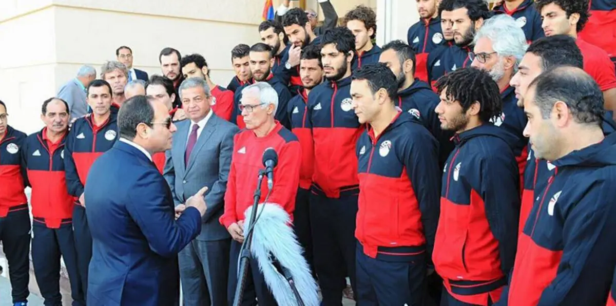 أنباء عن حضور الرئيس المصري عبدالفتاح السيسي مباراة مصر والكونغو