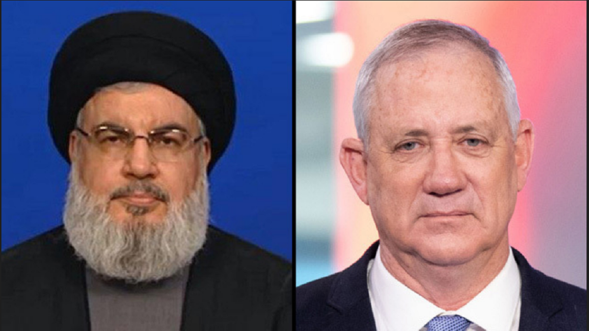 تصاعد حدة "حرب التصريحات" بين إسرائيل وحزب الله وغانتس يتوعد بزلزلة لبنان