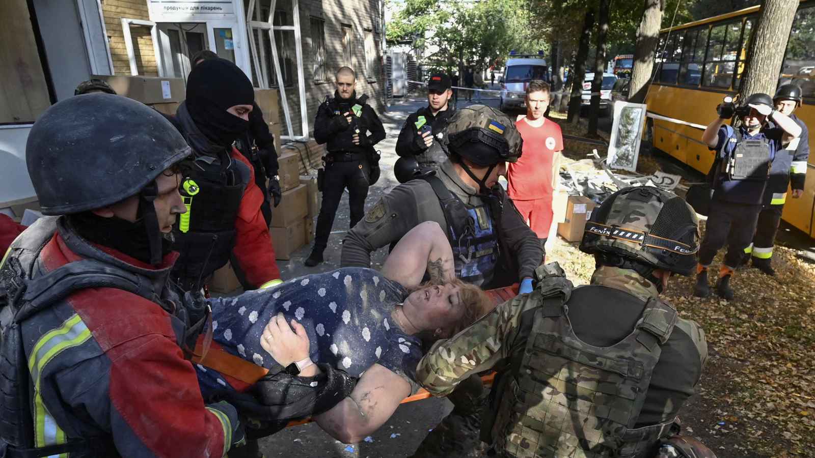 قصف روسي على زابوريجيا الأوكرانية يخلّف 16 إصابة