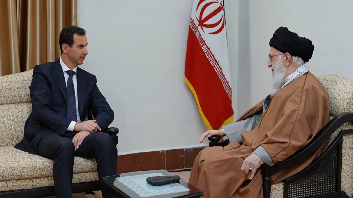 رسالة من بشار الأسد لخامنئي بعد مقتل قاسم سليماني