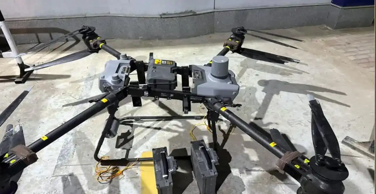 الطائرة المضبوطة