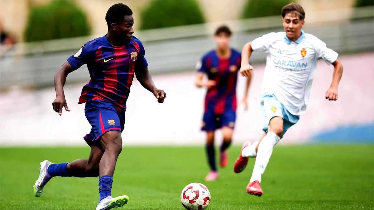 لامين يامال "جديد".. من هو معجزة برشلونة إبريما تونكارا؟