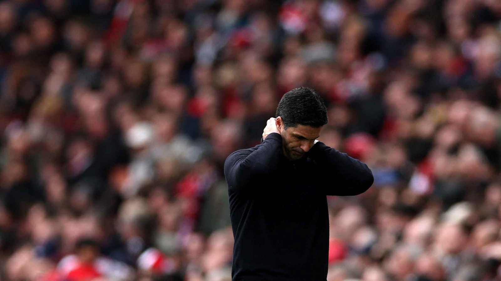 أبريل الأسود.. سجل أرتيتا الكارثي يُقرّب مانشستر سيتي من لقب الدوري الإنجليزي 