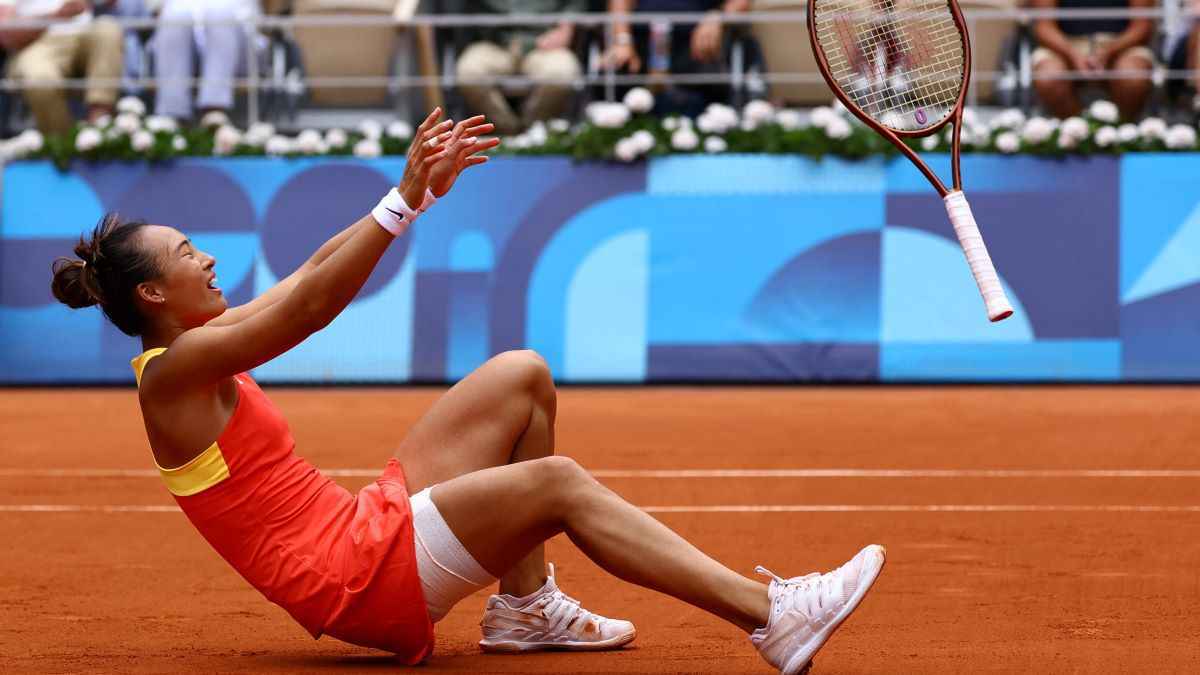 تشينغ تهزم فيكيتش وتحصد ذهبية تاريخية للصين في فردي السيدات للتنس